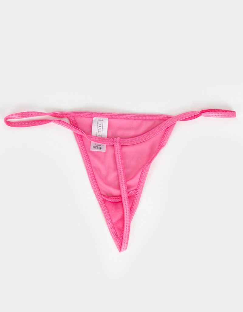 FULL TILT Mesh G-String Thong image number 1