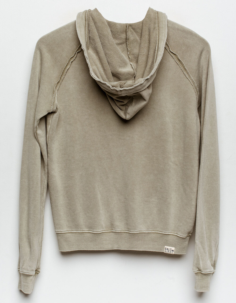 SALT LIFE Beach Club Womens Zip Hoodie image number 5