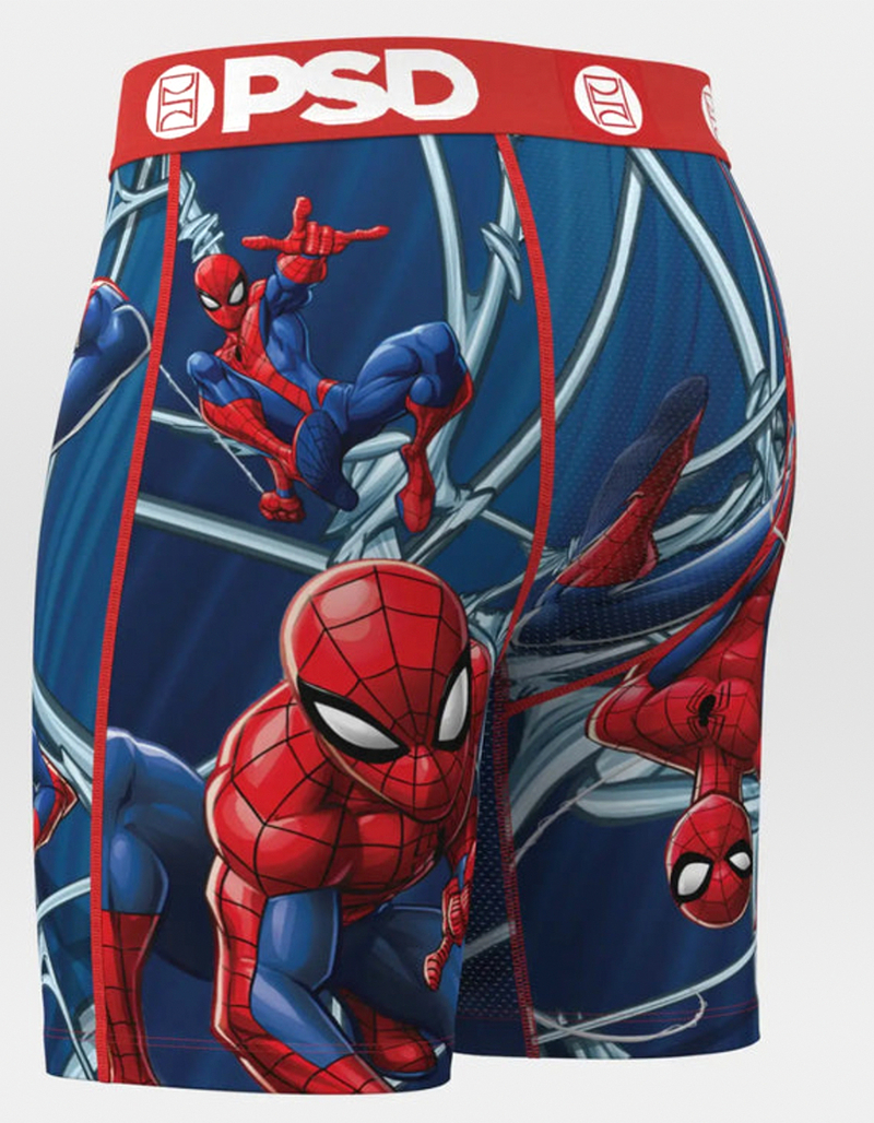 PSD x Marvel Spider-Man Webbed Up Mens Boxer Briefs image number 2