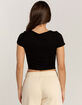 BOZZOLO Square Neck Womens Tee  image number 4