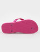 HAVAIANAS Flores Girls Flip Flops image number 4