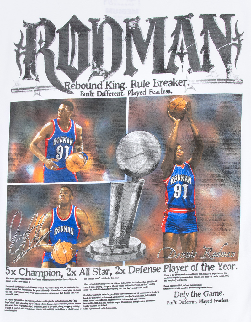 RODMAN BRAND Rule Breaker Mens Boxy Tee image number 2