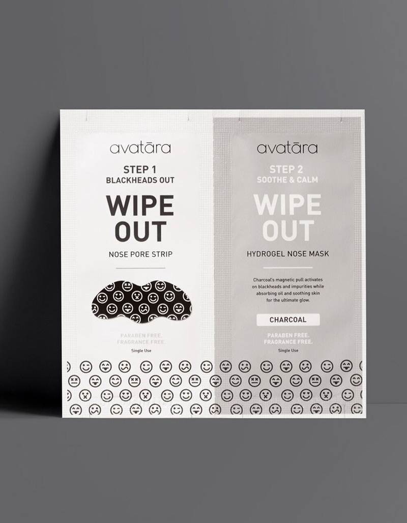 AVATARA SKIN 2-Step Wipe Out Charcoal Nose Mask image number 0