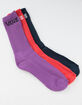 VANS 3 Pack Mens Crew Socks image number 1