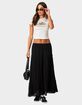 EDIKTED Charlotte Tiered Maxi Skirt image number 3