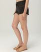 LEVI'S 501&reg; Original Fit Womens Micro Shorts - Lunar Black image number 3