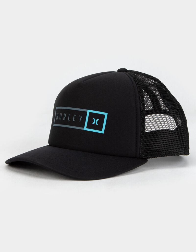 HURLEY Industrial Mens Trucker Hat BLACK CU0947011