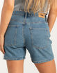 RSQ Womens High Rise Midi Shorts image number 5