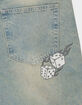 RSQ Mens Embroidered Jorts image number 3