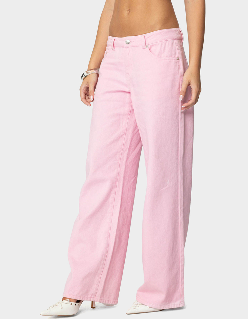 EDIKTED Roman Low Rise Slouchy Jeans image number 4