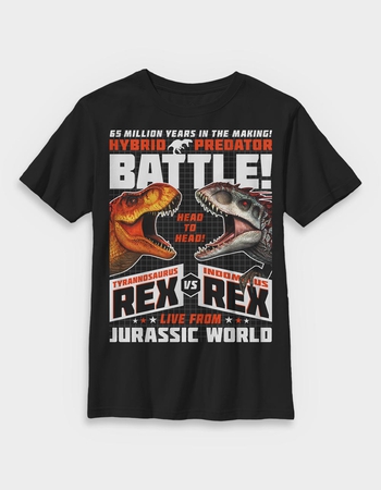 JURASSIC WORLD REBIRTH Dinomite Fight Unisex Kids Tee Primary Image