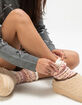 FULL TILT Super Soft Cozy Fair Isle Womens Socks image number 2