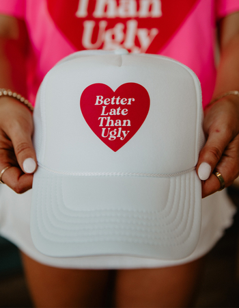 KATYDID Better Late Than Ugly Foam Trucker Cap Alternative Image