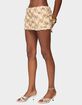 EDIKTED Sonia Sequin Mini Skort image number 2