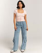 RSQ Womens Ribbon Rib Sweater image number 2