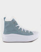 CONVERSE Chuck Taylor All Star Move Embroidered Florals Girls High Top Shoes image number 2