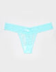 FULL TILT Allover Lace Thong image number 2