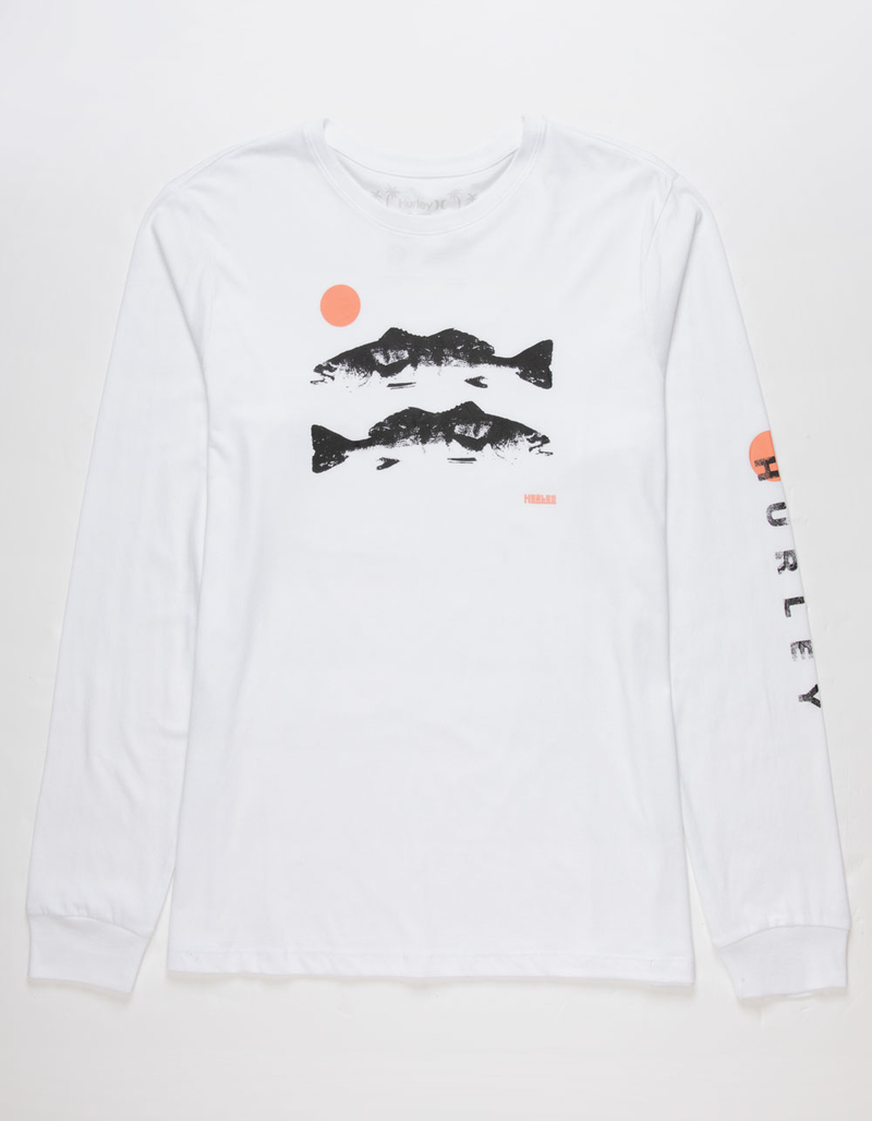 HURLEY Everyday Seabass Mens Long Sleeve Tee image number 0