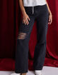 RSQ Womens High Rise Baggy Jeans image number 12