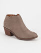 SODA Short Taupe Girls Booties image number 1