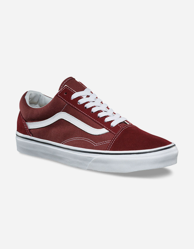 VANS Old Skool Madder Brown & True White Shoes image number 1