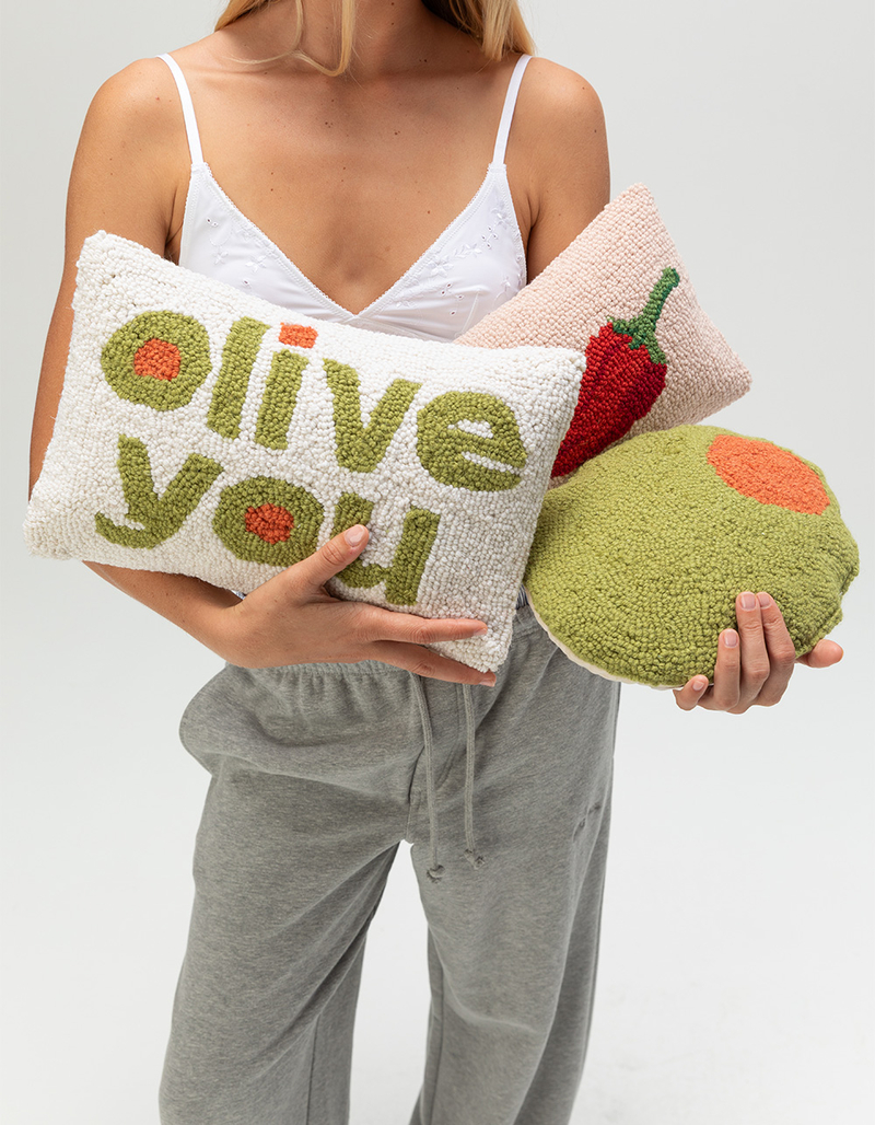 Olive Hook Pillow image number 2