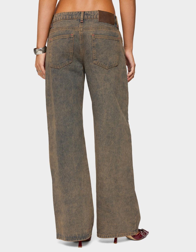 EDIKTED Ace Low Rise Baggy Jeans image number 2