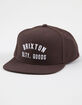 BRIXTON Woodburn NetPlus&reg; Snapback Hat image number 1