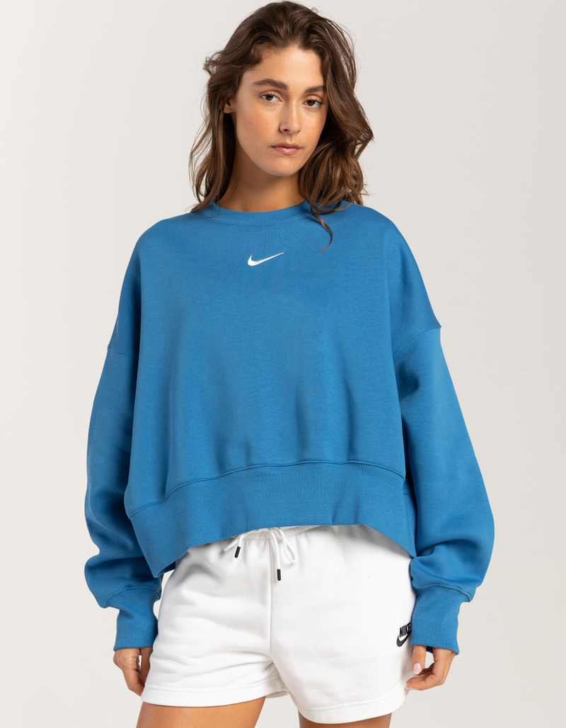 NIKE Sportswear Womens Oversized Crop Crewneck Sweatshirt image number 0
