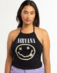 NIRVANA Womens Halter Top  image number 4