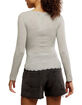FREE PEOPLE Big Love Womens Rib Cardigan image number 3
