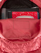 JANSPORT Super FX Slate Rose Diamond Quilting Backpack image number 4