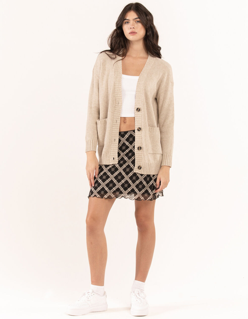 RSQ Womens Oversized Grandpa Cardigan image number 3