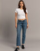 RSQ Womens Low Rise Straight Jeans image number 1
