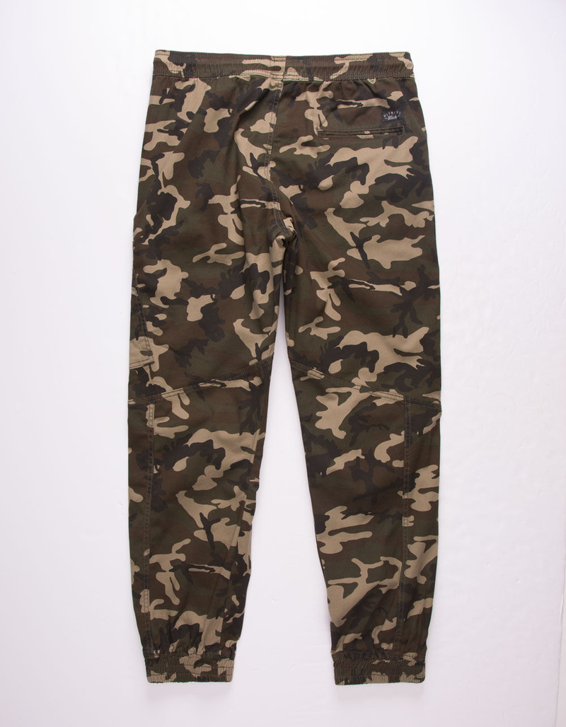 NITROUS BLACK Frontline Camo Mens Jogger Pants image number 1
