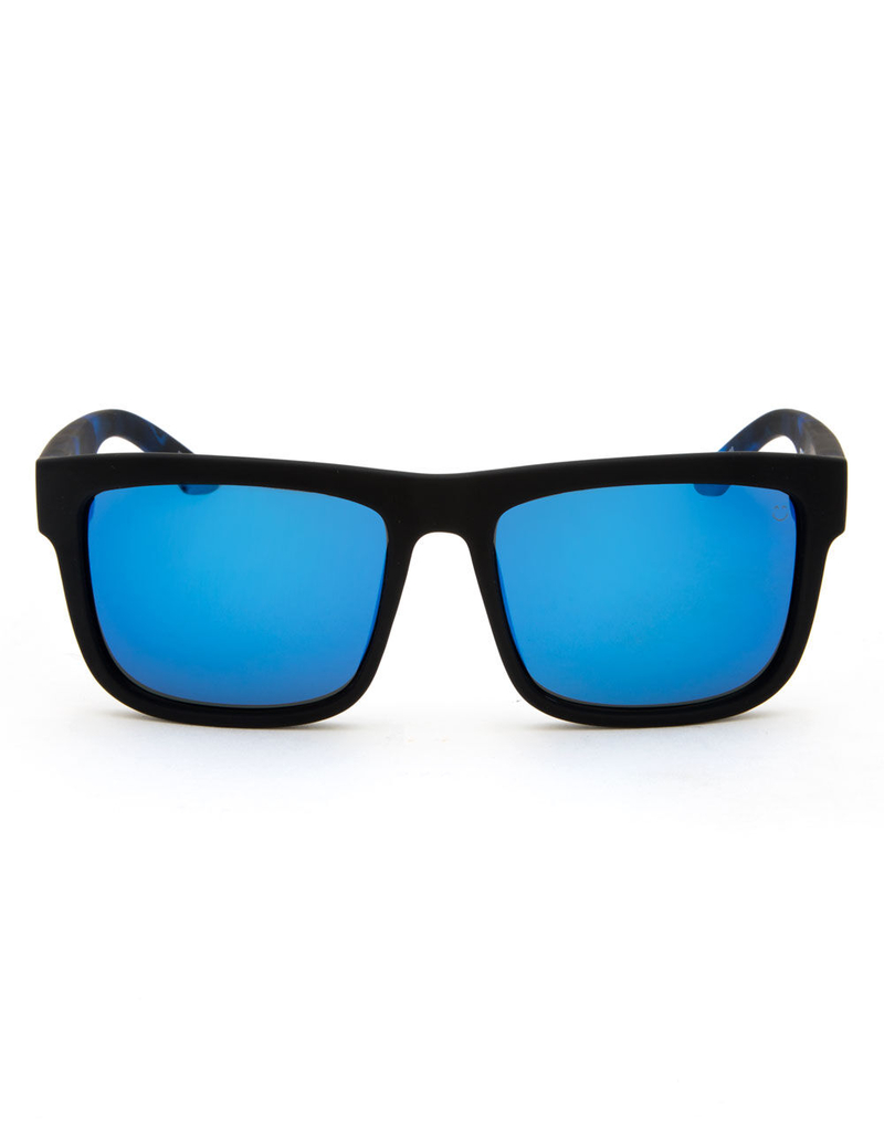 SPY Discord Polarized Soft Matte Black & Navy Tort Sunglasses image number 1