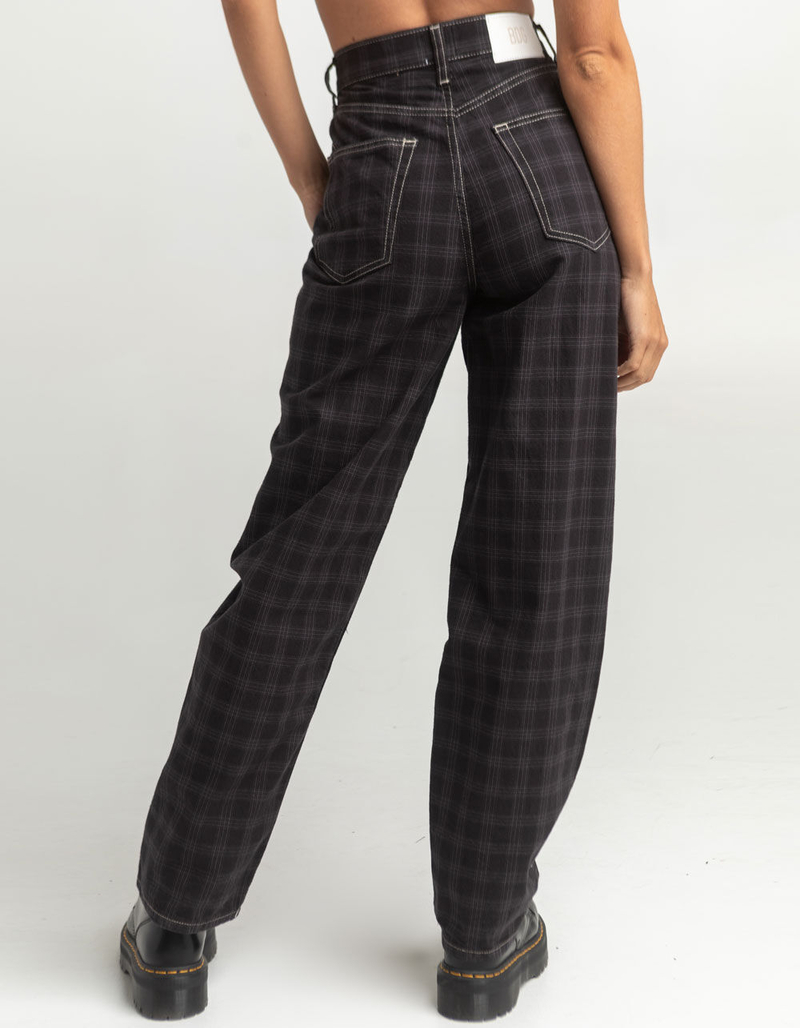 BDG Urban Outfitters Womens Checker Modern Boyfriend Pants image number 2