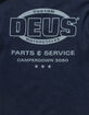 DEUS EX MACHINA Chop Shop Mens Crew Neck Sweatshirt image number 3