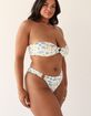 DIPPIN' DAISY'S Lotus Bandeau Bikini Top image number 6