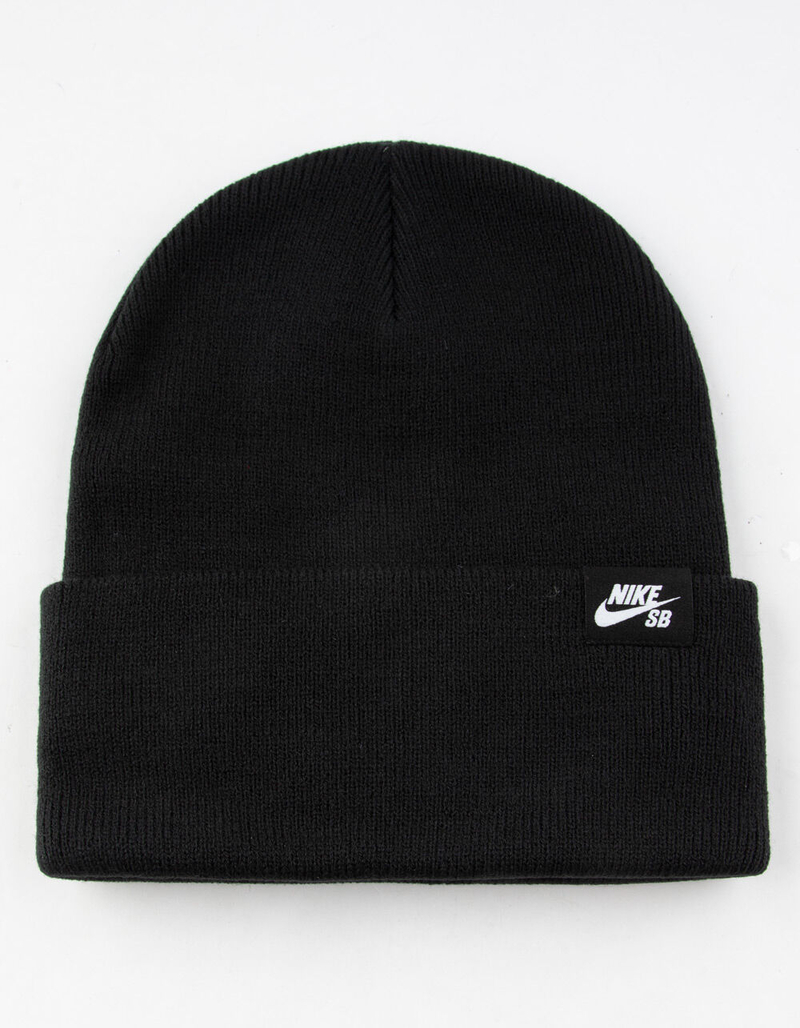 NIKE SB Utility Black Beanie image number 0