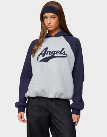 EDIKTED Angels Raglan Oversized Hoodie Primary Image