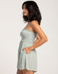 RSQ Womens Strapless Smock Romper image number 2