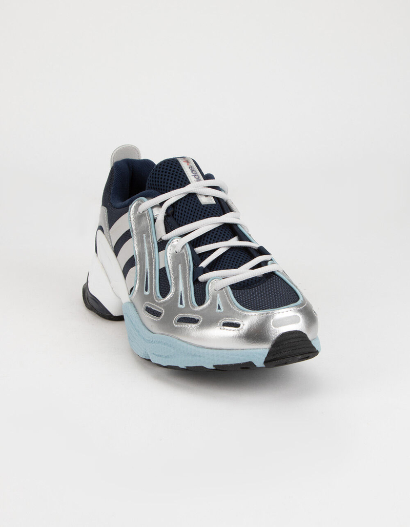 ADIDAS EQT Gazelle Navy & Silver Shoes image number 1