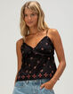 PATRONS OF PEACE Cornia Womens Babydoll Top image number 1