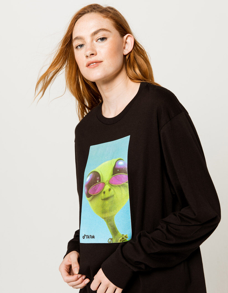 TikTok x Tillys Alien Undershot Womens Tee image number 0