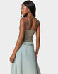 EDIKTED Blake Mesh Tank Top image number 5