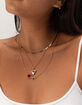 FULL TILT Layered 444 Angel Number Necklace image number 3