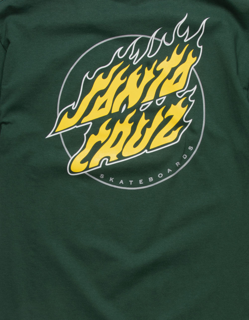 SANTA CRUZ Absent Flame Dot Mens Tee image number 2