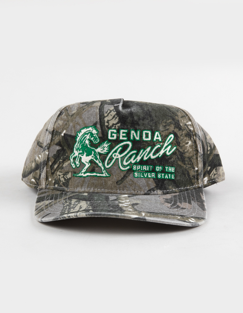 Genoa Ranch Camo Snapback Hat image number 1