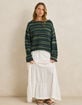 RHYTHM Baklava Knit Womens Sweater image number 3